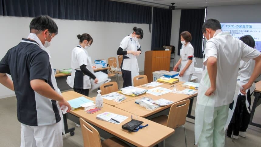 看護部研修の写真