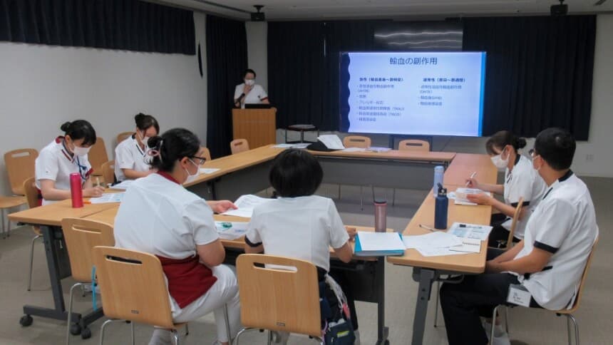 看護部研修の写真